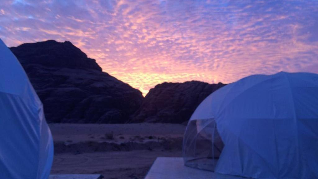 Oryx Camp Hotel Wadi Rum Esterno foto