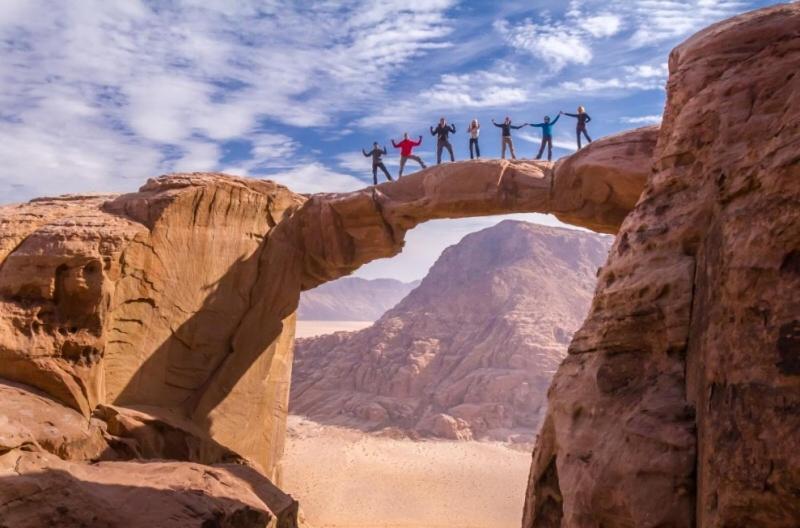 Oryx Camp Hotel Wadi Rum Esterno foto